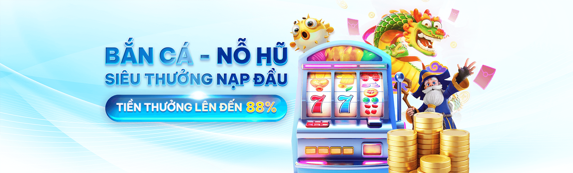 banner bắn cá , nổ hũ thương hiệu KO66